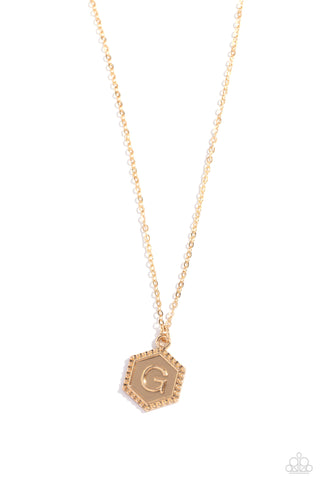 Emblematic Elegance - Gold - G